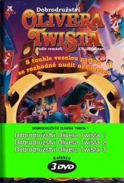 neuveden: Dobrodružství Olivera Twista 01 - 3 DVD pack