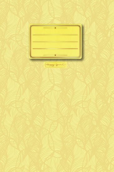 neuveden: Sešit Pastel žlutý A4 - Sešity