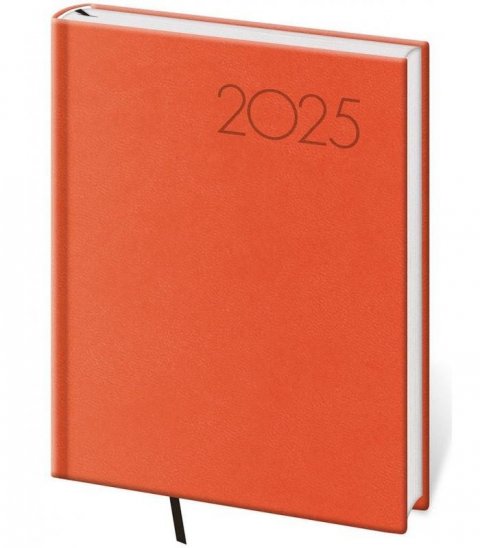 neuveden: Diář 2025 Print Pop denní B6 oranžová