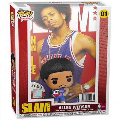 neuveden: Funko POP NBA Cover: SLAM - Allen Iverson