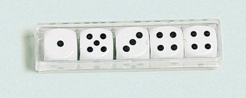 neuveden: 5 kostek 16 mm klasické neuveden: 5 kostek 16 mm klasické