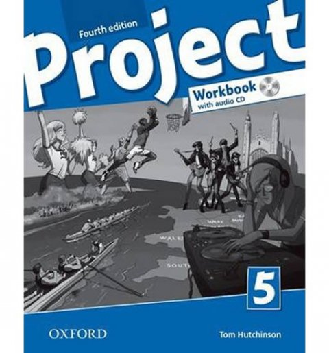 Hutchinson Tom: Project 5 Pracovní sešit s poslechovým CD a Project Online Practice (4th)