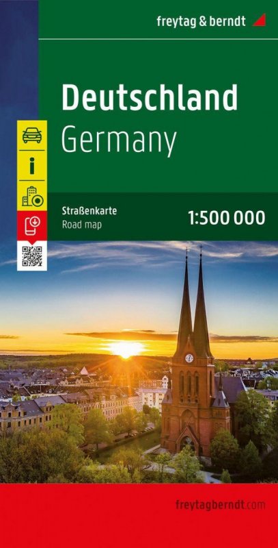 neuveden: Německo 1:500 000 / silniční mapa neuveden: Německo 1:500 000 / silniční mapa