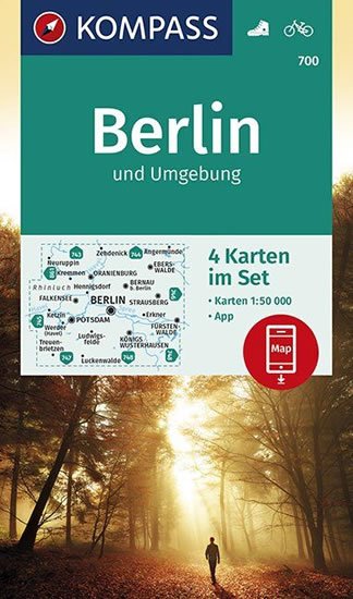 neuveden: Berlin und Umgebung ( sada 4 map ) 700