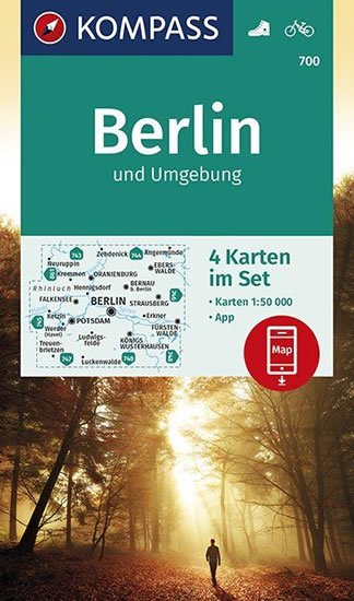 neuveden: Berlin und Umgebung ( sada 4 map ) 700 neuveden: Berlin und Umgebung ( sada 4 map ) 700