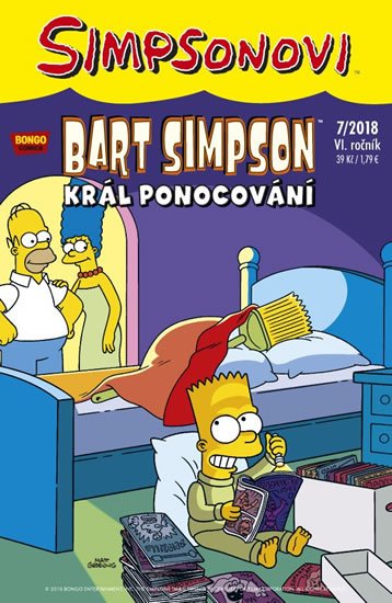 kolektiv autorů: Simpsonovi - Bart Simpson 7/2018 - Král ponocování kolektiv autorů: Simpsonovi - Bart Simpson 7/2018 - Král ponocování