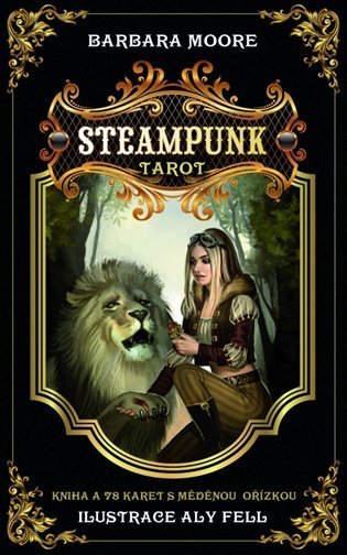 Moore Barbara: Steampunk tarot - kniha + 78 karet