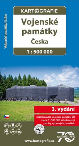 neuveden: Vojenské památky Česka 1:500 000