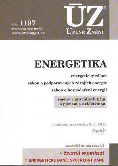 neuveden: ÚZ 1197 Energetika 2017