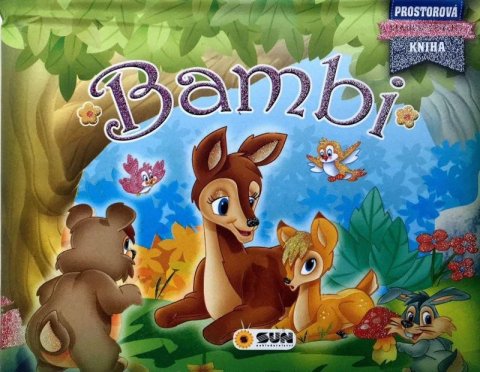 neuveden: Bambi - Prostorová kniha
