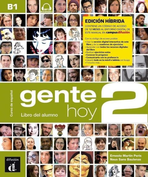 neuveden: Gente Hoy 2 (B1) – Edición híbrida Libro del alumno + Campus (12 meses)
