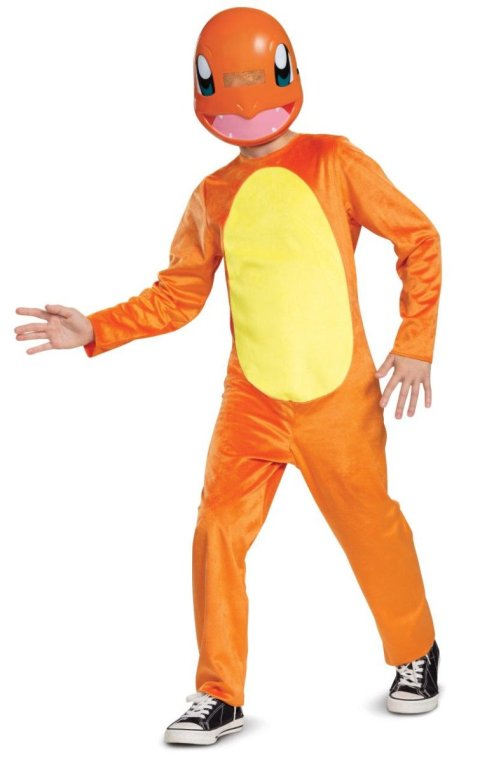neuveden: Pokémon Kostým Charmander (4-6 let)