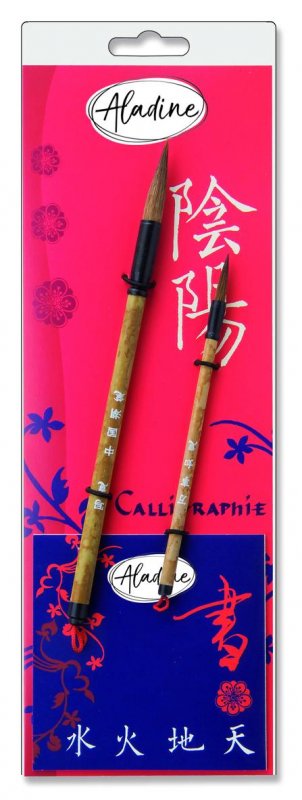 neuveden: Kaligrafické štětce Aladine na čínskou kaligrafii 2 ks