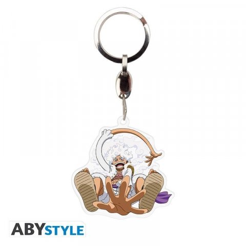 neuveden: One Piece Klíčenka akrylová - Luffy Gear 5th