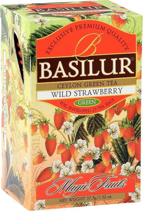 neuveden: BASILUR Magic Wild Strawberry přebal 25x1,5g