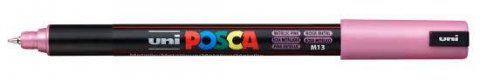 neuveden: POSCA akrylový popisovač - metalicky růžový 0,7 mm