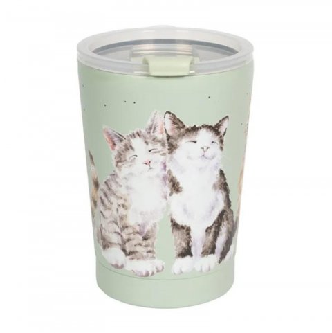 neuveden: Termohrnek Wrendale Designs Feline Friends - Kočky