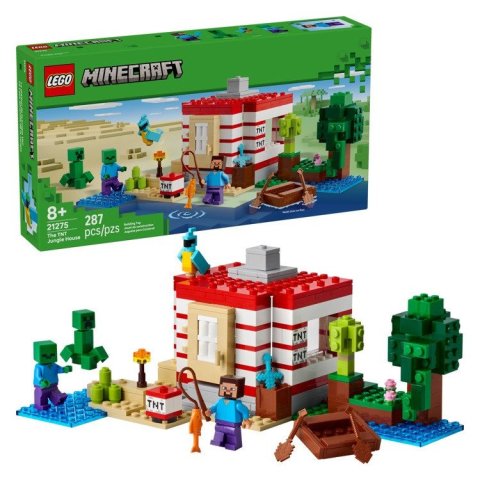 neuveden: LEGO® Minecraft® 21275 TNT dům v džungli