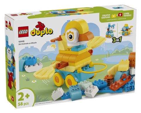 : LEGO® DUPLO® 3v1: Zvířátka na kolečkách 10448