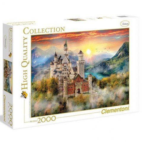neuveden: Puzzle Zámek Neuschwainstein 2000 dílků