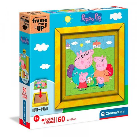 neuveden: Clementoni Puzzle Frame me up - Prasátko Peppa 60 dílků neuveden: Clementoni Puzzle Frame me up - Prasátko Peppa 60 dílků