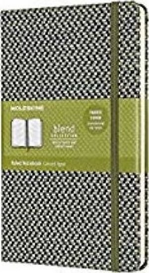 neuveden: Moleskine Blend zápisník zelený L, linkovaný