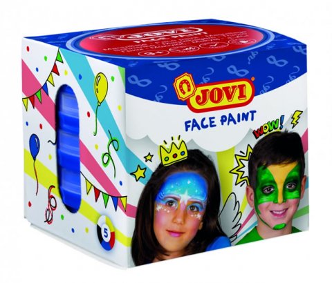 neuveden: JOVI Obličejové barvy 5x 20ml polštáře