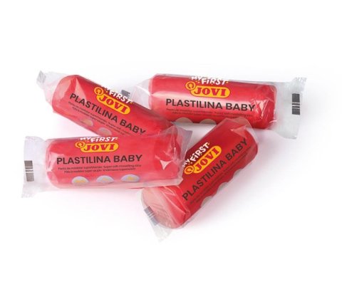 neuveden: JOVI BABY plastelína 38g - červená