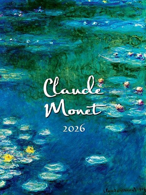 neuveden: Kalendář 2026 Claude Monet, nástěnný, 42 x 56 cm