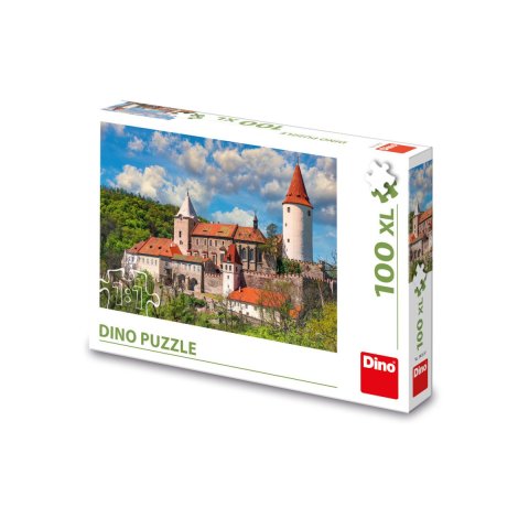 neuveden: Puzzle Hrad Křivoklát 100 XL dílků