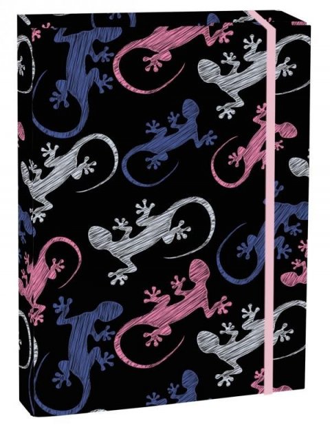 neuveden: Box na sešity A5 Lizzard s klopou