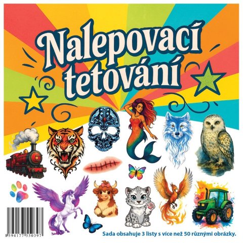 : Nalepovací tetování 1 - Lokomotiva