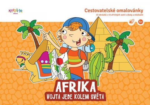 neuveden: Cestovatelské omalovánky / Vojta jede do světa Afrika