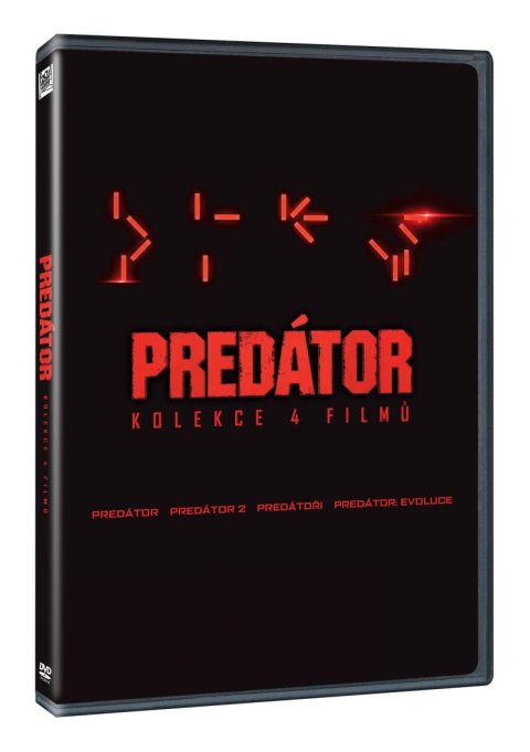 neuveden: Predátor kolekce 1.-4. 4DVD
