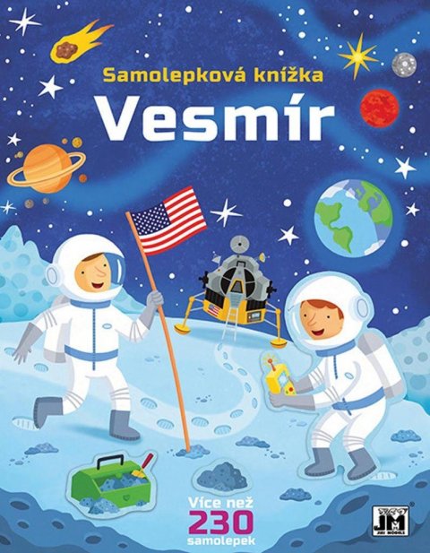 neuveden: Samolepková knížka Vesmír neuveden: Samolepková knížka Vesmír