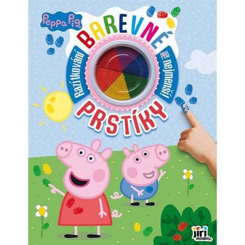 neuveden: Barevné prstíky Prasátko Peppa