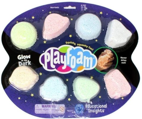 neuveden: PlayFoam svítící modelína (8 ks/6 barev)
