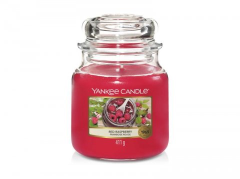 neuveden: YANKEE CANDLE Red Raspberry svíčka 411g