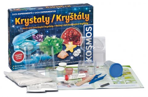 neuveden: Krystaly - experimentální sada