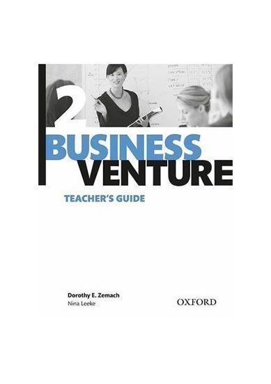 Zemach Dorothy E.: Business Venture 2 Teacher´s Guide (3rd)
