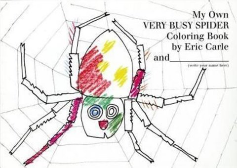Carle Eric: My Own Very Busy Spider Coloring Book