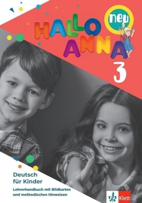 Swerlowa Olga: Hallo Anna neu 3 (A1.2) - Lehrerhandbuch + Bildkarten + CD-Rom