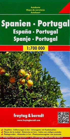 neuveden: AK 0515 Španělsko-Portugalsko 1:700 000 / silniční mapa neuveden: AK 0515 Španělsko-Portugalsko 1:700 000 / silniční mapa