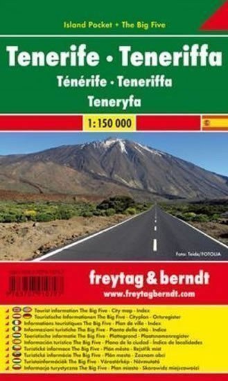 neuveden: AK 0502 IP Tenerife 1:150 000 kapesní lamino