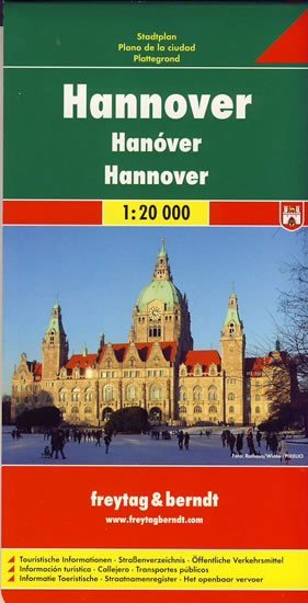 neuveden: PL 137 Hannover 1:20 000 / plán města