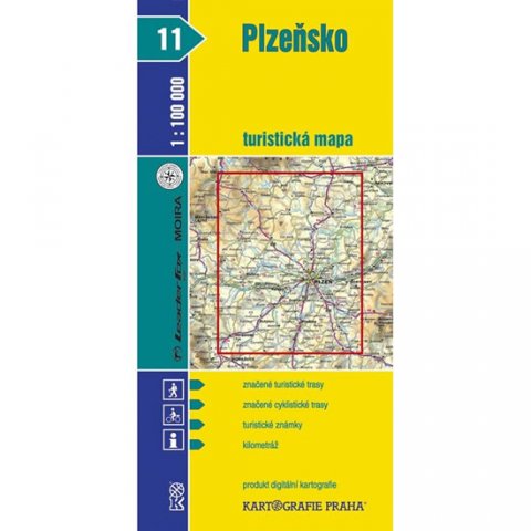 neuveden: 1:100T (11)-Plzeňsko (turistická mapa) neuveden: 1:100T (11)-Plzeňsko (turistická mapa)