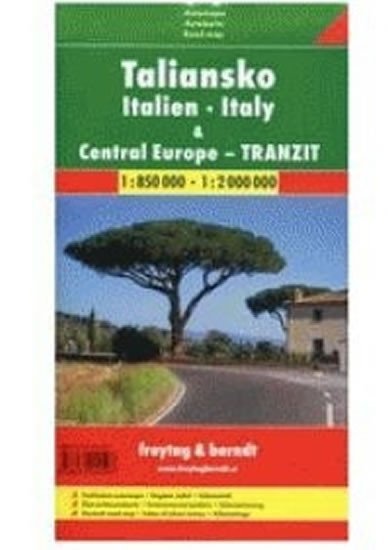 neuveden: Itálie automapa 1:850 000