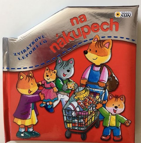 neuveden: Na nákupech - Zvířátkové leporelo neuveden: Na nákupech - Zvířátkové leporelo