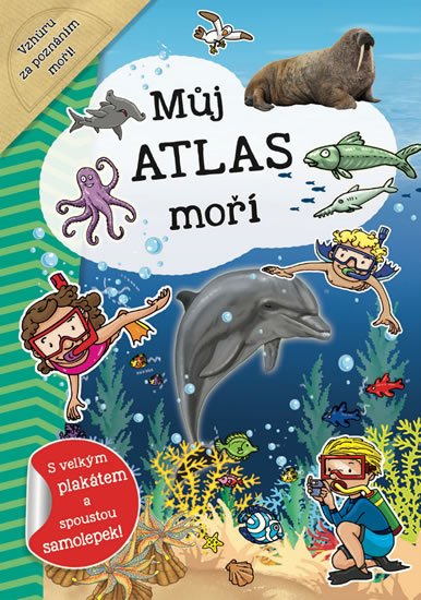 neuveden: Můj atlas moří + plakát a samolepky neuveden: Můj atlas moří + plakát a samolepky