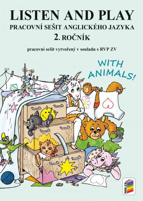 neuveden: Listen and play - With animals!, (pracovní sešit)